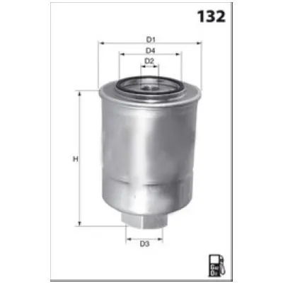 MECAFILTER ELG5261 Filtro Carburante Offerta Lampo