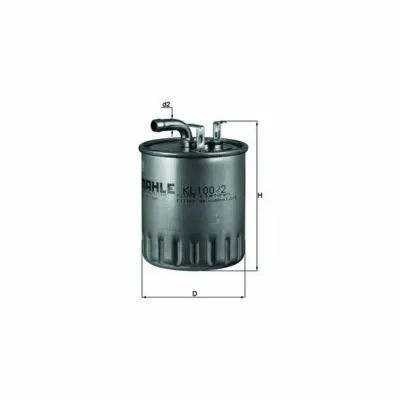 Nuovo Arrivo MAHLE KL 100/2 Filtro Carburante