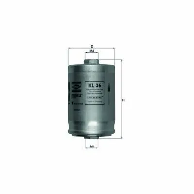 Compra Adesso MAHLE KL 36 Filtro Carburante