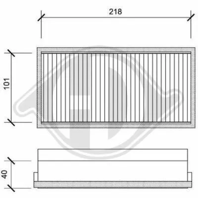 DIEDERICHS Climate DCI0034S Filtro, Aria Abitacolo Offerta Speciale