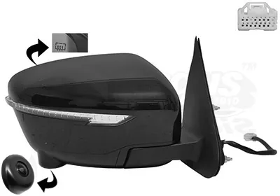 Acquista Ora VAN WEZEL 3391828 - Specchio retrovisore esterno ATP Autoricambi