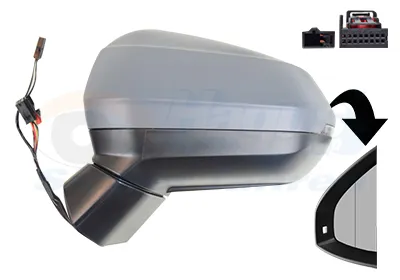 VAN WEZEL 0374807 - Specchio retrovisore esterno ATP Autoricambi Spedizione Espresso