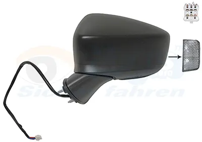 Direttamente Dal Produttore VAN WEZEL 2749807 - Specchio retrovisore esterno ATP Autoricambi
