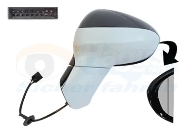 Ultima Occasione VAN WEZEL 3872817 - Specchio retrovisore esterno ATP Autoricambi