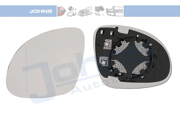JOHNS 95 91 37-81 - Vetro specchio, Specchio esterno ATP Autoricambi Vendita Finale