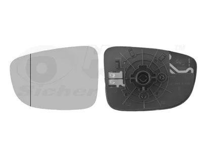 VAN WEZEL 2766835 - Vetro specchio, Specchio esterno ATP Autoricambi Compra Online