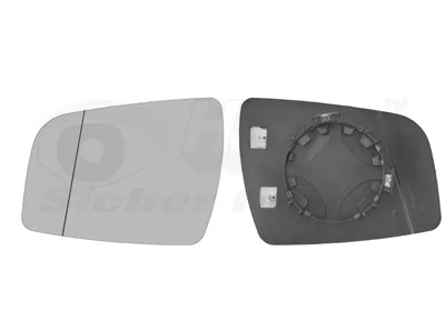 VAN WEZEL 3796837 - Vetro specchio, Specchio esterno ATP Autoricambi Spedizione Espresso