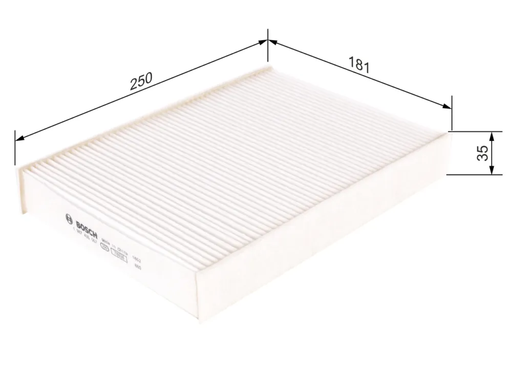 Sconto BOSCH 1 987 435 057 - Filtro, Aria abitacolo ATP Autoricambi