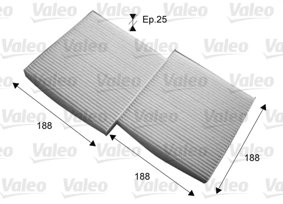 Offerta Limitata VALEO 715714 - Filtro, Aria abitacolo ATP Autoricambi