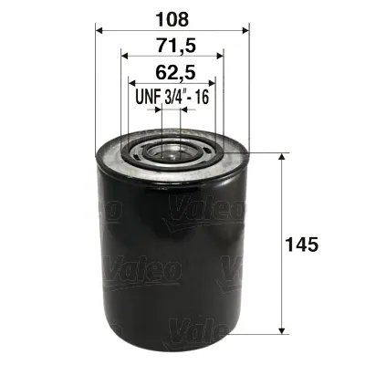 VALEO 586014 - Filtro olio ATP Autoricambi Consegna Rapida