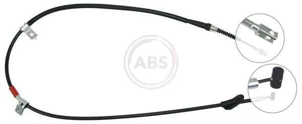 A.B.S. K18757 - Cavo comando, Freno stazionamento ATP Autoricambi Non Perdere
