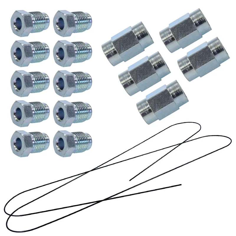 Subito Disponibile BESTPRICE 10621861 - Tubo del freno 5M + 5x connettore + 10x connessione a vite ATP Autoricambi