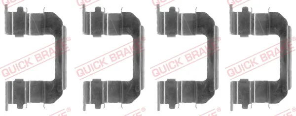 KAWE 109-1287 - Kit accessori, Pastiglia freno ATP Autoricambi Nuova Collezione