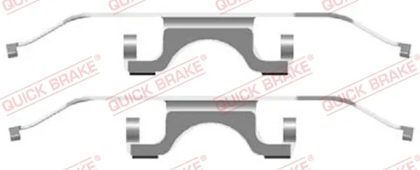 Offerta Lampo KAWE 109-1702 - Kit accessori, Pastiglia freno ATP Autoricambi