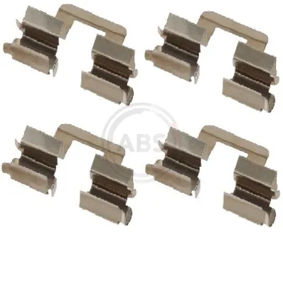 A.B.S. 1606Q - Kit accessori, Pastiglia freno ATP Autoricambi Novità