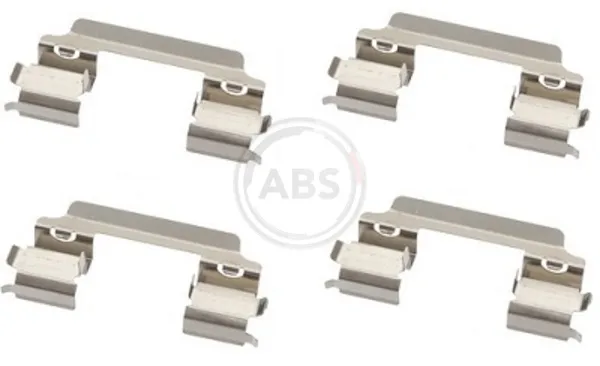 A.B.S. 1817Q - Kit accessori, Pastiglia freno ATP Autoricambi Direttamente Dal Produttore