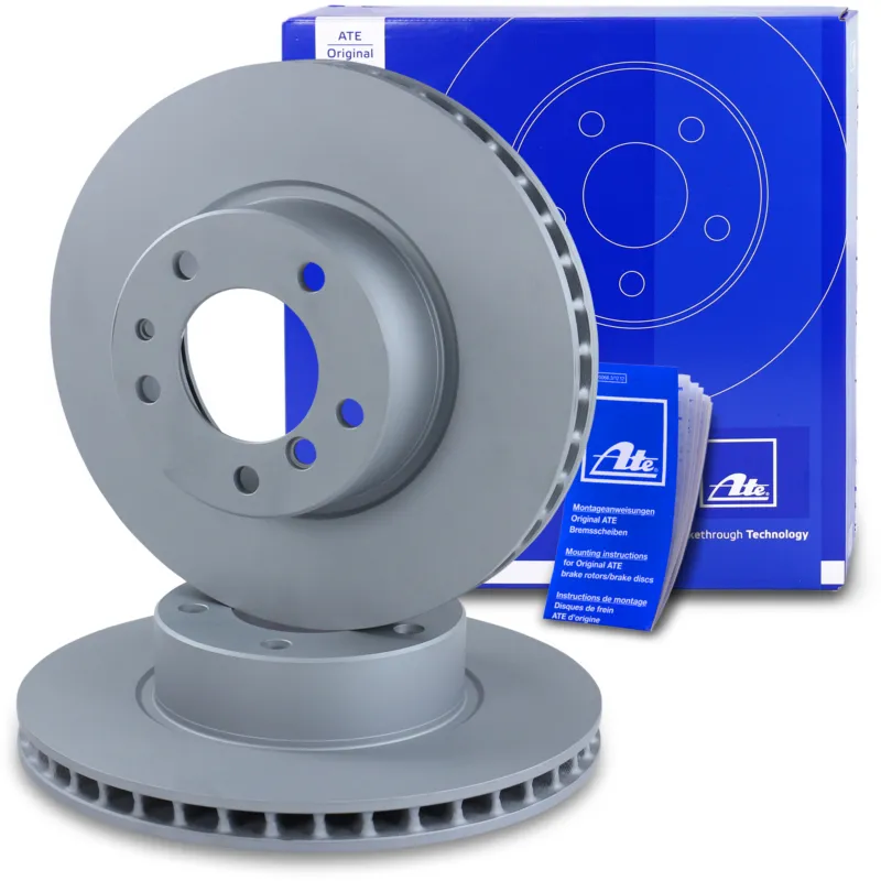 Affare ATE 24.0128-0101.1 - 2x Disco freno asse anteriore Ventilato ATP Autoricambi