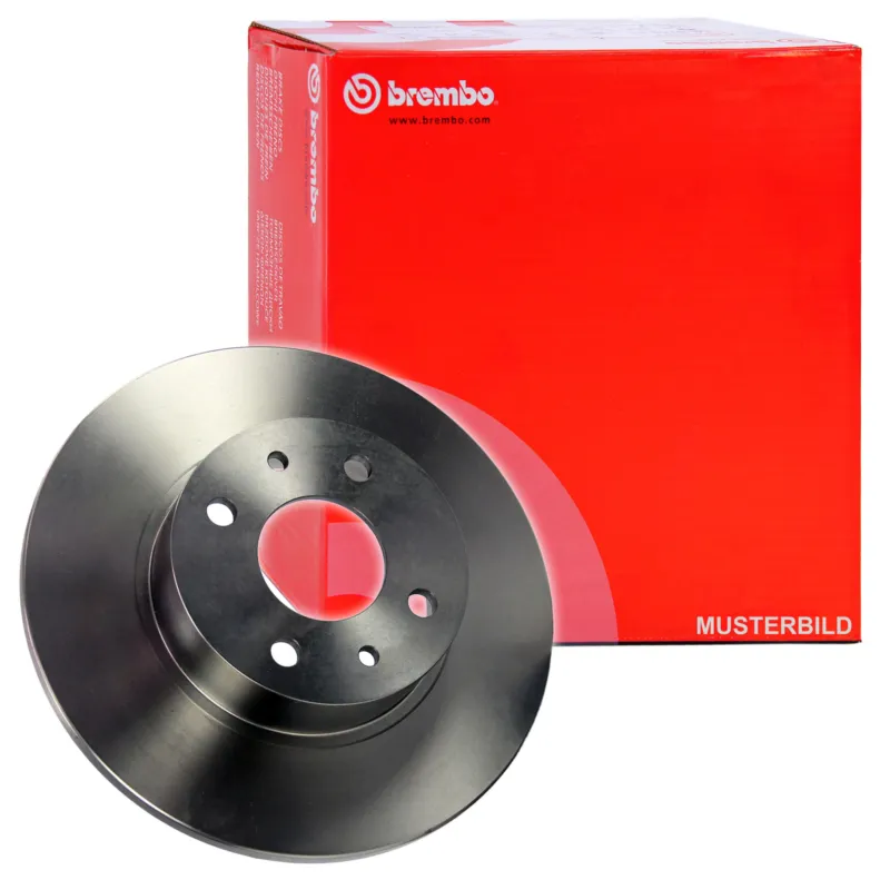 BREMBO 08.4475.10 - 2x disco freno asse anteriore completo ATP Autoricambi Super Prezzo
