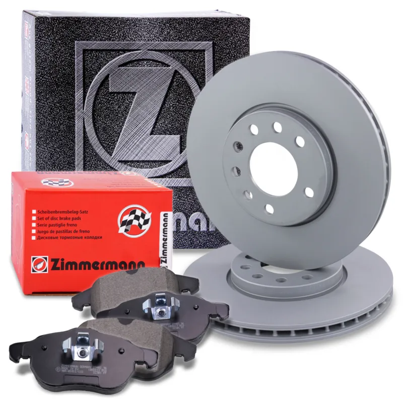 ZIMMERMANN 10697696 - Dischi freno + pastiglie freno asse anteriore ATP Autoricambi Di Tendenza
