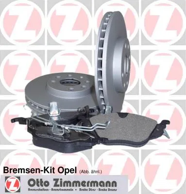 ZIMMERMANN 640.4232.00 - Kit freno, Freno a disco ATP Autoricambi Prezzo Ridotto