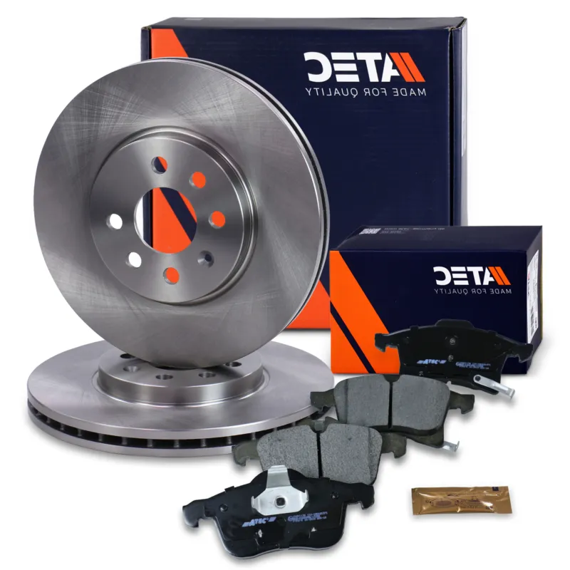 Spedito Oggi ATEC 40575785 - Set dischi freno+pastiglie freno asse anteriore ATP Autoricambi