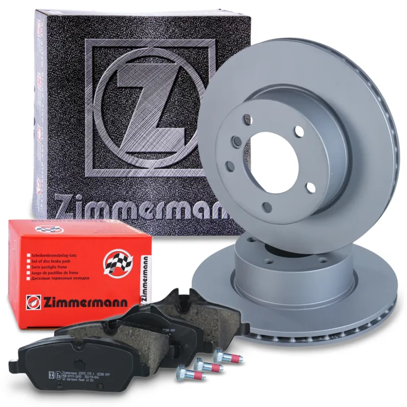 Promozione ZIMMERMANN 10697761 - Dischi freno + pastiglie freno asse anteriore ATP Autoricambi