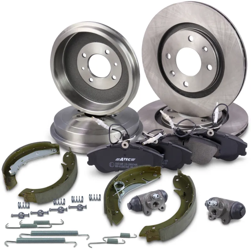 Ordina Subito BESTPRICE 10604285 - Set completo dischi freno+pastiglie freno anteriori+posteriori ATP Autoricambi