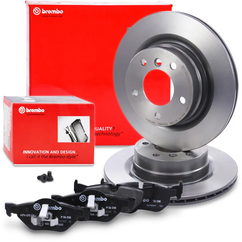 BREMBO 10698061 - Dischi freno rivestiti+pastiglie freno posteriori ATP Autoricambi Ordina Subito