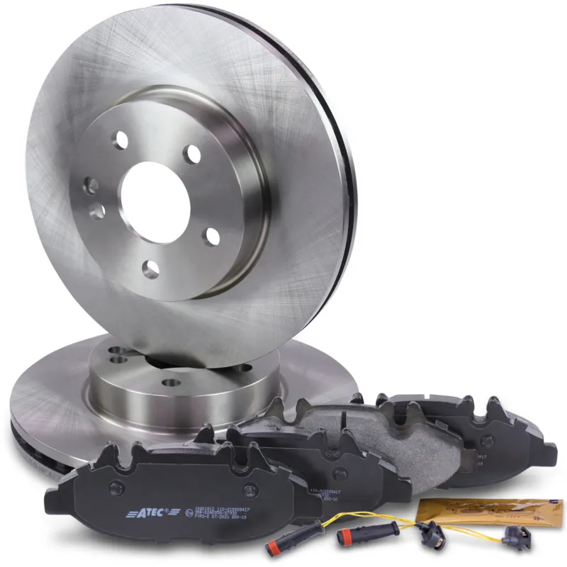 Must-Have BESTPRICE 10601815 - Dischi freno+pastiglie freno asse anteriore SISTEMA BOSCH ATP Autoricambi