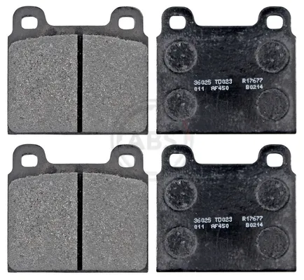 A.B.S. 36025 - Kit pastiglie freno, Freno a disco ATP Autoricambi Promo Stagionale