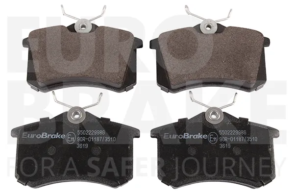 Promozione EUROBRAKE 5502229986 - Kit pastiglie freno, Freno a disco ATP Autoricambi