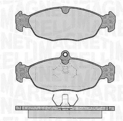 Vendita Finale MAGNETI MARELLI 363916060208 - Kit pastiglie freno, Freno a disco ATP Autoricambi