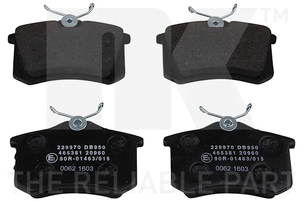 NK 229970 - Kit pastiglie freno, Freno a disco ATP Autoricambi Prezzo Di Fabbrica