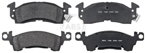 A.B.S. 38052 - Kit pastiglie freno, Freno a disco ATP Autoricambi Non Perdere