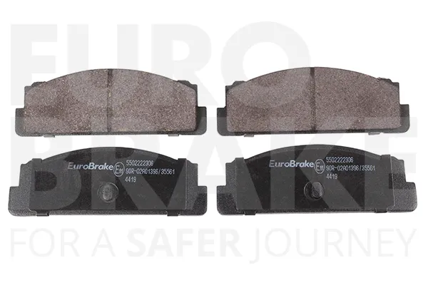 EUROBRAKE 5502222306 - Kit pastiglie freno, Freno a disco ATP Autoricambi Sconto