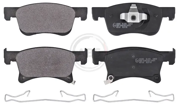 A.B.S. 35082 - Kit pastiglie freno, Freno a disco ATP Autoricambi Solo Oggi