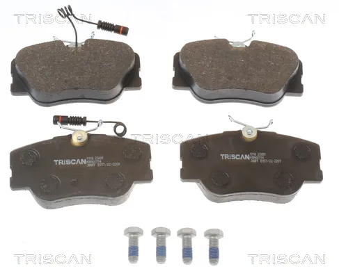 Occasione Imperdibile TRISCAN 8110 23001 - Kit pastiglie freno, Freno a disco ATP Autoricambi