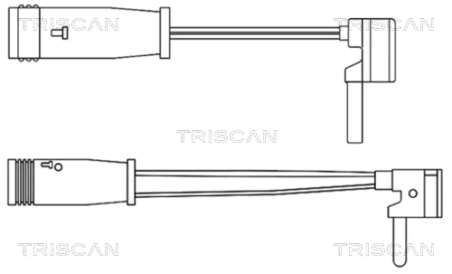 Direttamente Dal Produttore TRISCAN 8115 23017 - Contatto segnalazione, Usura past. freno/mat. d‘attrito ATP Autoricambi