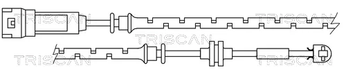 TRISCAN 8115 10008 - Contatto segnalazione, Usura past. freno/mat. d‘attrito ATP Autoricambi Nuovo Arrivo