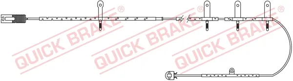 QUICK BRAKE WS 0217 A - Kit contatto segnalazione per assale, pastiglie freno ATP Autoricambi Ordina Subito