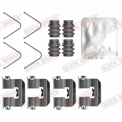 A Buon Prezzo QUICK BRAKE 109-0165 Kit Accessori, Pastiglia Freno