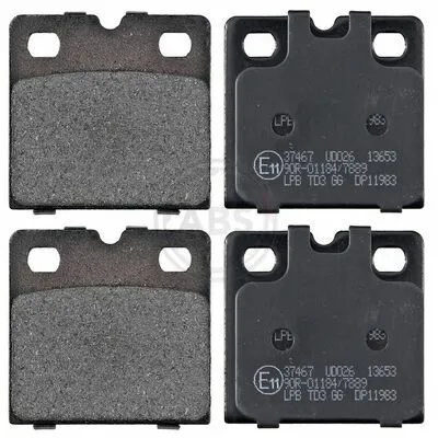 Offerta A.B.S. 37467 Kit Pastiglie Freno, Freno di Stazionamento a Disco