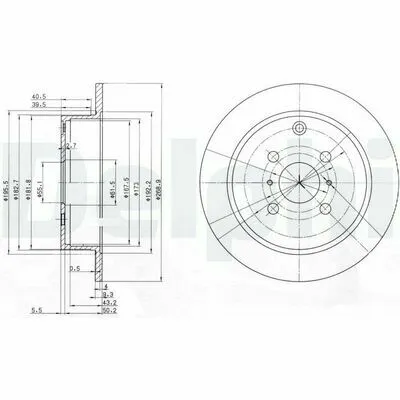 Compra Online DELPHI BG3867 Disco Freno