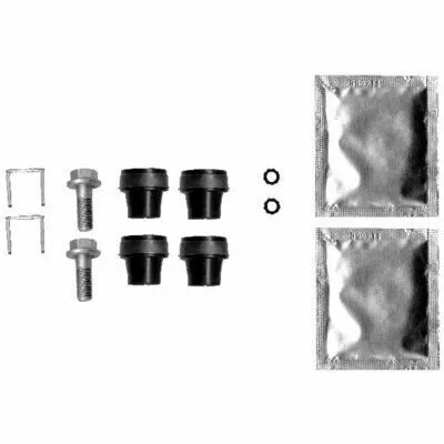 Occasione Imperdibile HELLA 8DZ 355 201-661 Kit Accessori, Pinza Freno