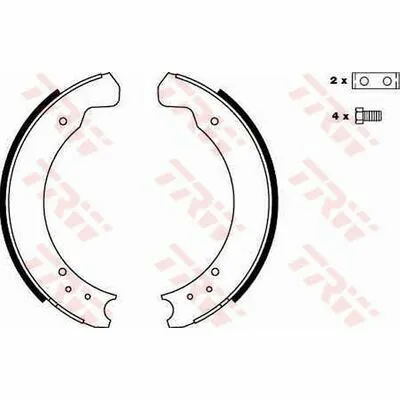 TRW GS6075 Kit Ganasce Freno Ultima Occasione