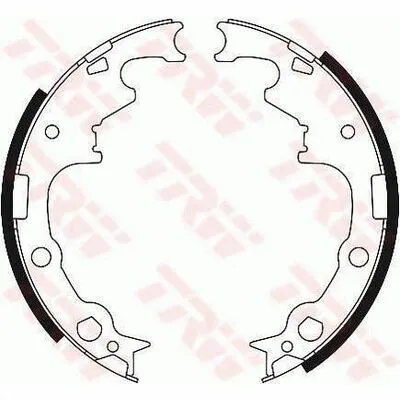 TRW GS8413 Kit Ganasce Freno Compra Adesso