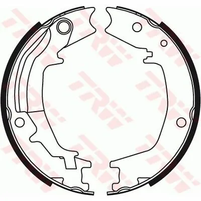 Offerta Del Giorno TRW GS8489 Kit Ganasce Freno