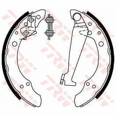 Must-Have TRW GS8526 Kit Ganasce Freno