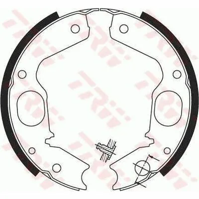 Vendita Finale TRW GS8695 Kit Ganasce Freno