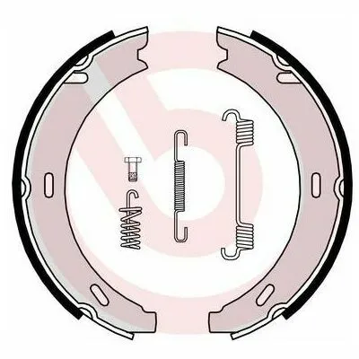 Popolare BREMBO ESSENTIAL LINE S 50 502 Kit Ganasce Freno